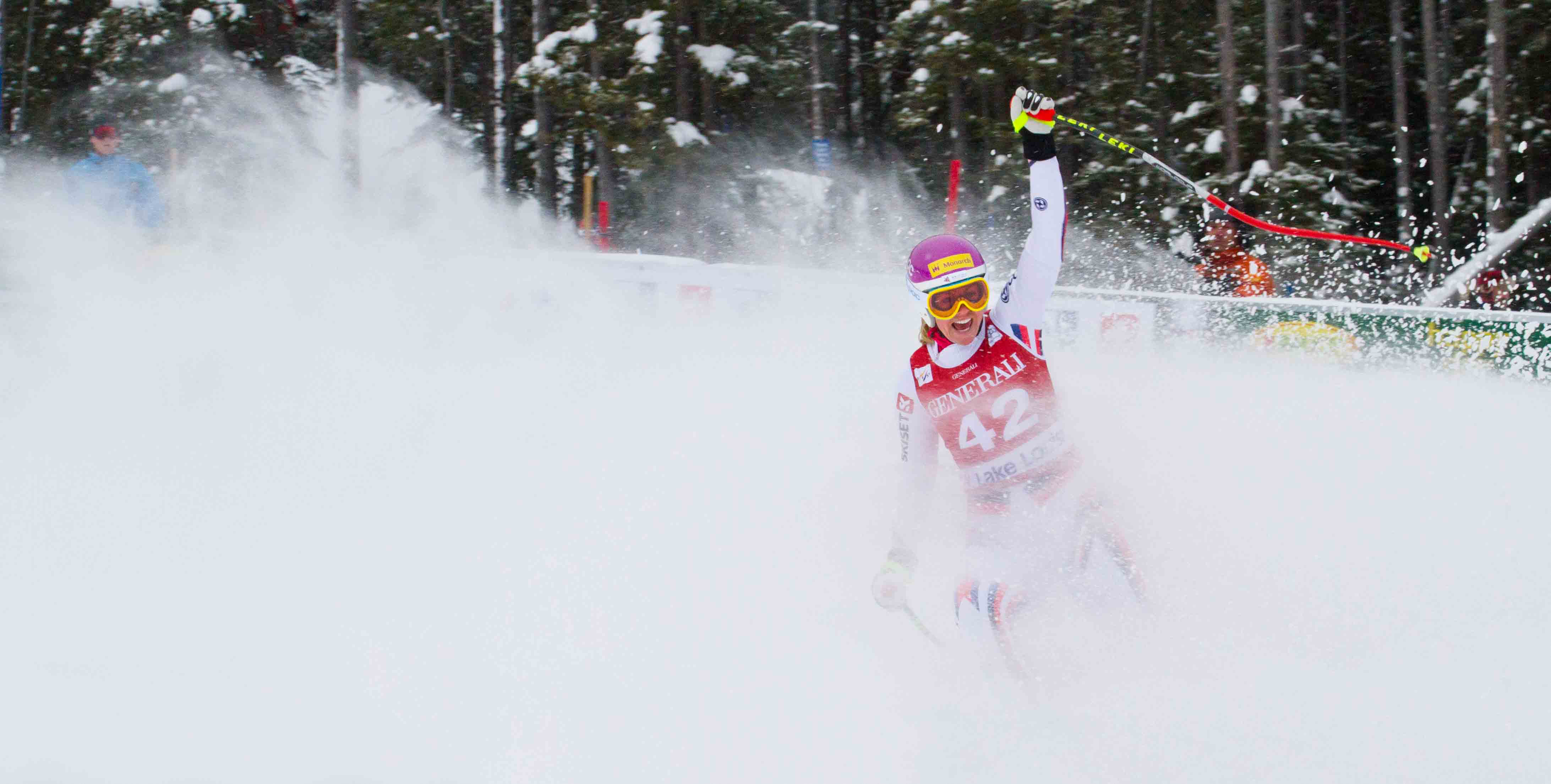 Four time Winter Olympian Chemmy Alcott spends a day in a wind tunnel